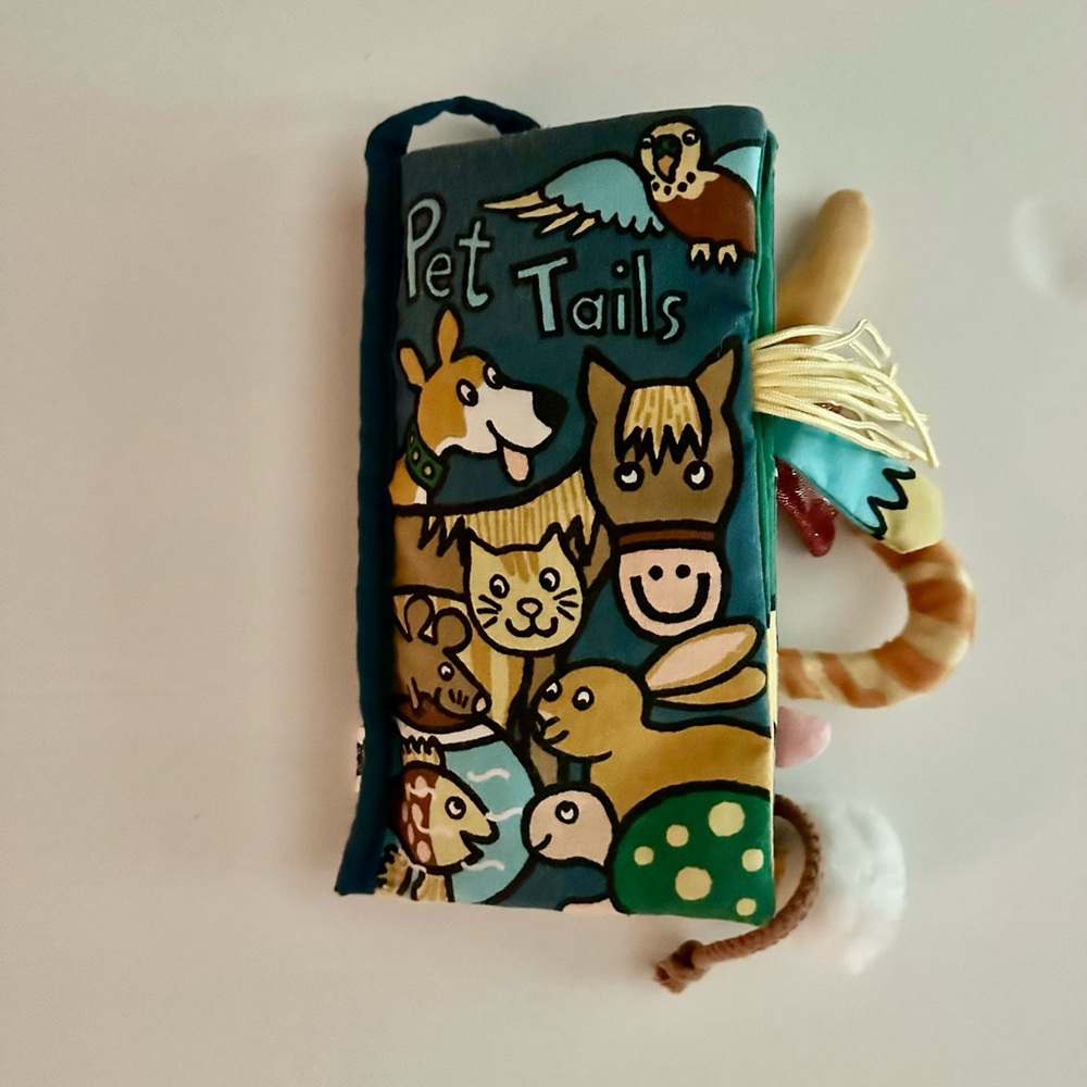 Pet Tails Interactive Soft Book for Small Child